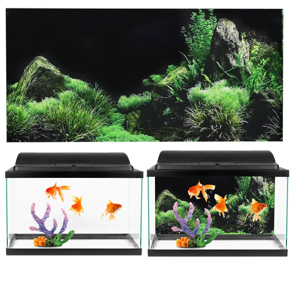 Background for Aquarium 3d Sti - Planted Aquarium Aquascape ulasan dan harga