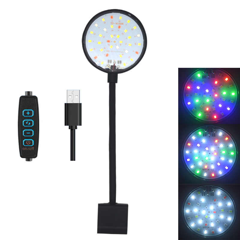 USB Aquarium LED Lamp Fish Tan - Aquarium Plant Ornament ulasan dan harga