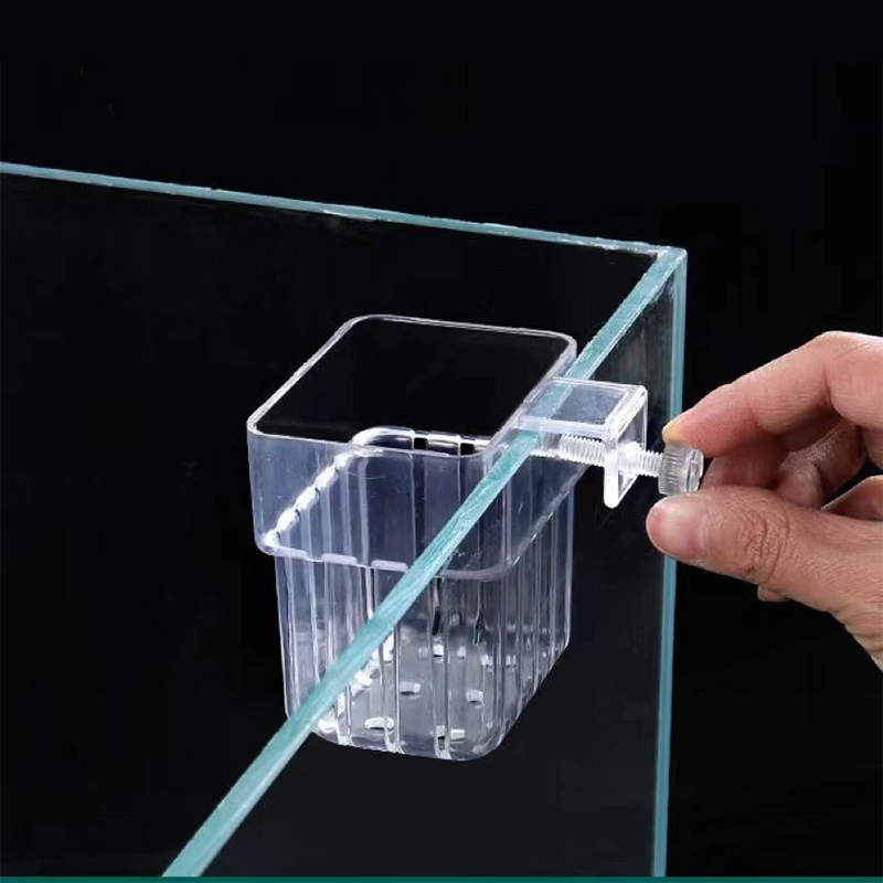 Aquarium Plant Holder Transpar - Planted Aquarium Aquascape ulasan dan harga