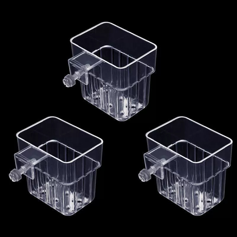 Aquarium Plant Holder Transpar - Planted Aquarium Aquascape ulasan dan harga