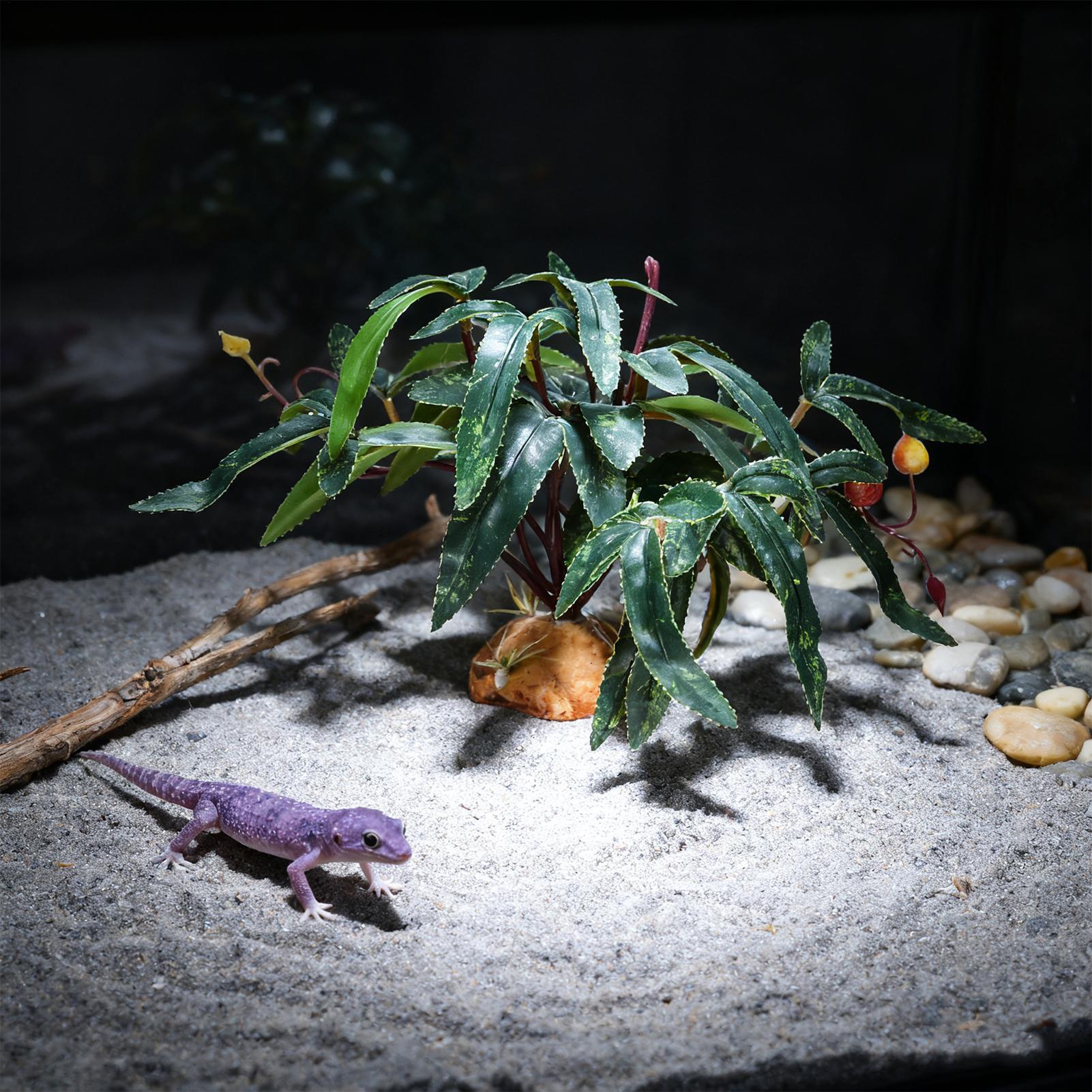 Fake Reptile Plants Snake Tank - Aquarium Plant Ornament ulasan dan harga