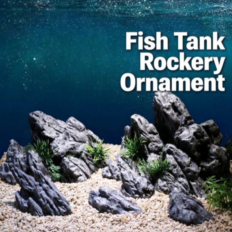Aquarium Decor Simulation Ston - Planted Aquarium Aquascape ulasan dan harga