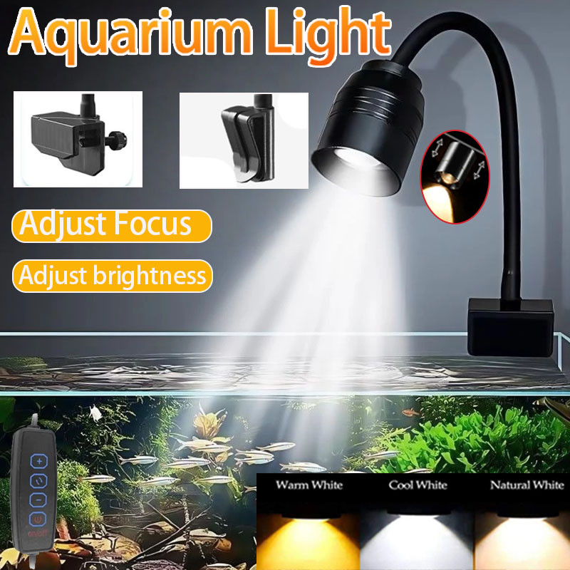 USB Aquarium Light Lighting pl - Aquarium Plant Growth ulasan dan harga