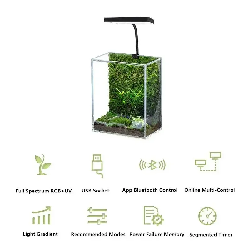 WEEK AQUA Mag Pro USB Nano Aqu - Aquarium Plant Growth ulasan dan harga