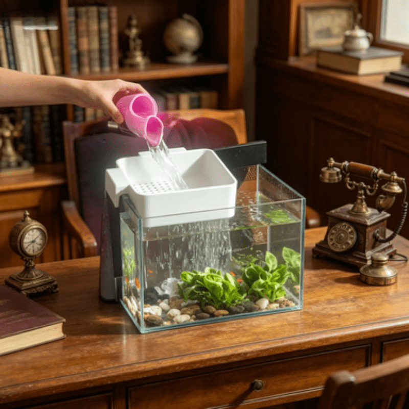 Aquarium Water Changer Fish Ta - Planted Aquarium With Sand ulasan dan harga