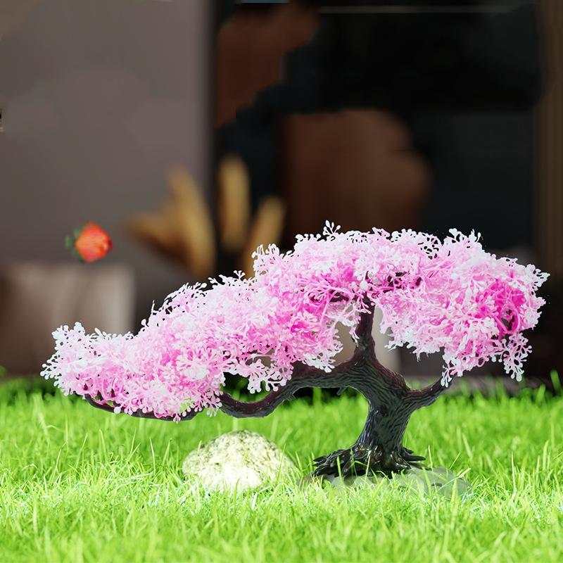 Simulated Tree Artificial Plas - Planted Aquarium Aquascape ulasan dan harga