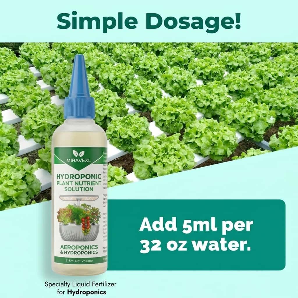 MIRAVEXL Hydroponic Liquid Fer - Liquid Fertilizer All In ulasan dan harga