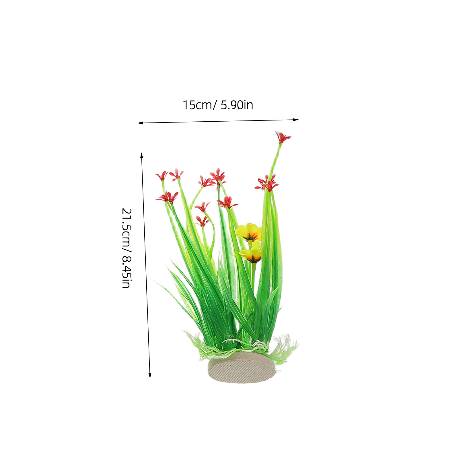 4pcs Artificial Aquarium Plant - Planted Aquarium With Sand ulasan dan harga