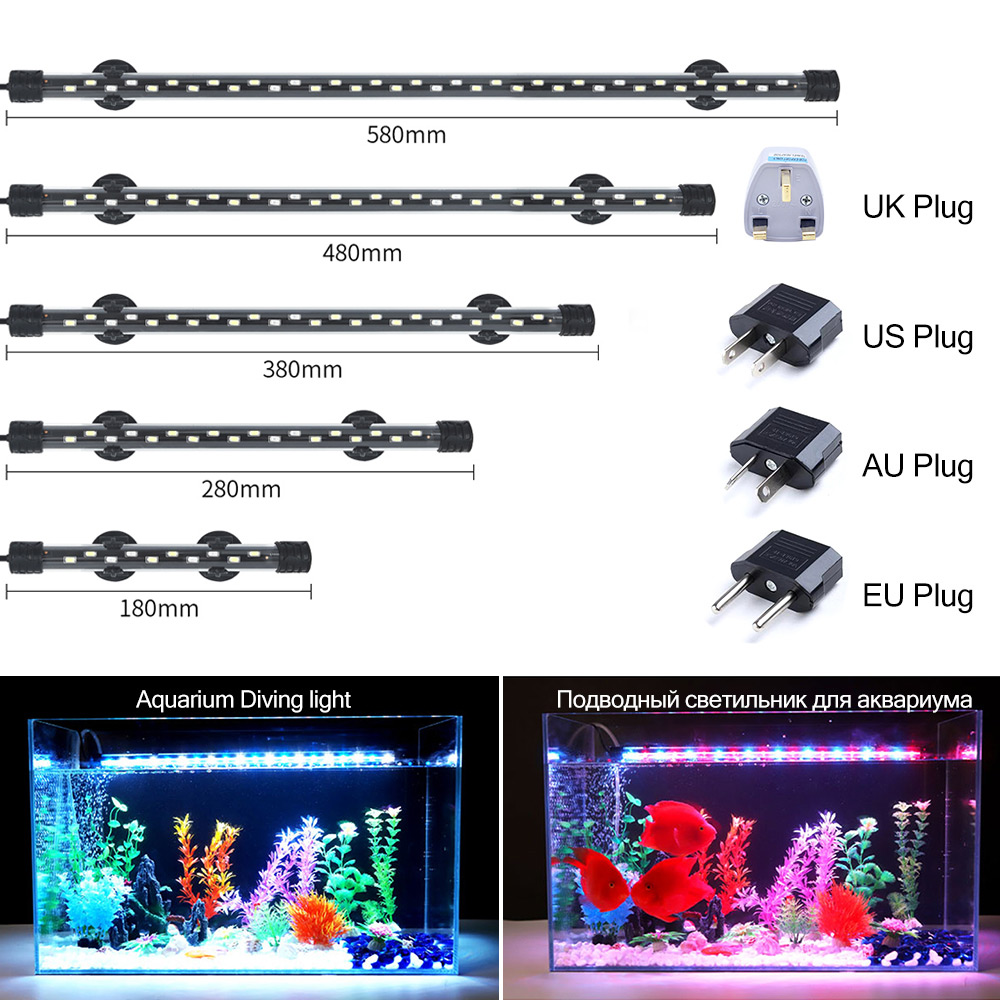 90-260V Aquarium Light LED Wat - Aquarium Plant Growth ulasan dan harga