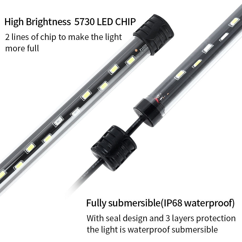 90-260V Aquarium Light LED Wat - Aquarium Plant Growth ulasan dan harga