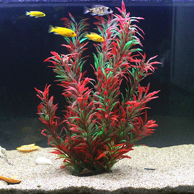 50CM Artificial Fish Tank Rare - Aquarium Plant Ornament ulasan dan harga