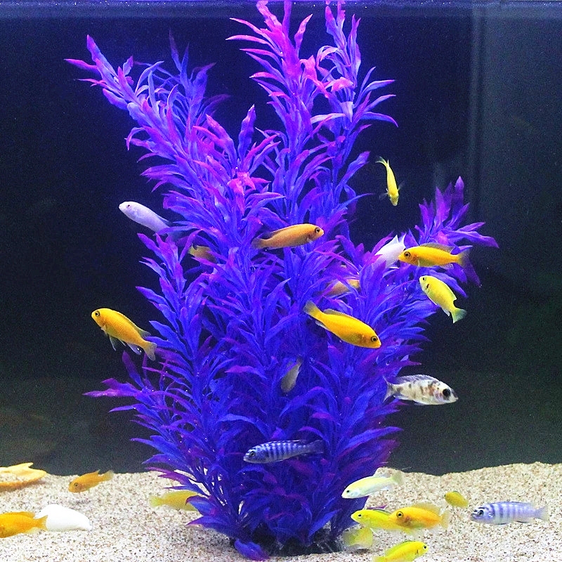50CM Artificial Fish Tank Rare - Aquarium Plant Ornament ulasan dan harga